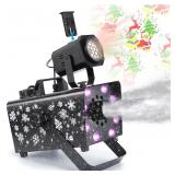 Hakuta 800W Snow Machine with 8 LED RGB Lights