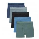Boys Hanes 5pk Originals SuperSoft Boxer Briefs L