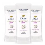 Dove Aluminum Free Deodorant Stick - Coconut (3...