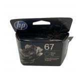 HP - 67 Standard Capacity Ink Cartridge - Black