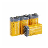 Amazon Basics Alkaline Batteries - 9V - 4...