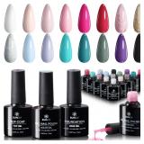 SUNUV Color Gel Nail Polish Kit - 18pk (7.5mL)