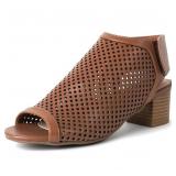J. Adams Maddie Booties for Women - Peep Toe US...