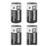 EEMB 4 Pack ER14250 Battery 1/2AA 3.6V Lithium