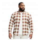 2XL Izod Men's Stratton Flannel Button Down Shirt