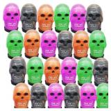 ArtCreativity Skull Head Noisy Putty Halloween Toy