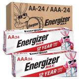 20-5C5 Energizer Max Alkaline Batteries - AA &...