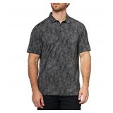 20-4C4 adidas Men's Ultimate365 Print Polo,...