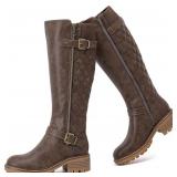 20-4B2 Knee High Boots for Women Riding Combat...