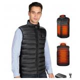 20-4C3 Heated Vest for Men with 7.4V 10000mAh...