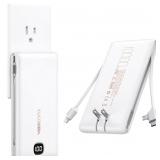 20-3C6 VEEKTOMX Portable Charger with USB-C Cables