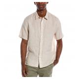 20-4B4 Vince Mens Morningside Stripe Shirt,...