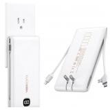 20-3C4 VEEKTOMX Portable Charger w/ USB-C &...