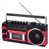 20-5B3 Portable Cassette Player with AM/FM/SW...