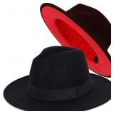 20-1C3 FADACHY Adult's Wide Brim Fedora Hat -...