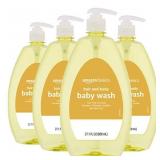 20-2B7 Amazon Basics Tear-Free Baby Hair & Body...