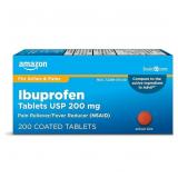 20-2B4 Amazon Basic Care Ibuprofen Tablets 200...