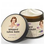 20-2C2 Whipped Beef Tallow Balm - Lavender - 4...