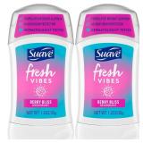20-1B6 Suave Teen Girls Fresh Vibes Deodorant -...