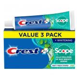 20-1B5 Crest + Scope Whitening Toothpaste -...