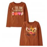 20-1B7 Children's Place Girls Graphic T-Shirts...