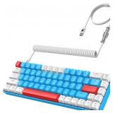 23-11B2 T8 60% Gaming Keyboard, 68 Keys Compact...