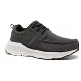 23-11A2 Men's Orthopedic Walking Shoes - Black...