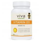 23-12B6 Viva Naturals High-Potency Vitamin D3...