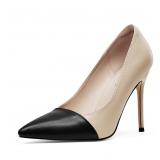 23-12A2 Elisabet Tang Women's Pumps Two-Tone 4...