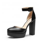 23-12A1 DREAM PAIRS Women's Platform High...