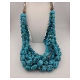 Navajo Natural Kingman Turquoise Necklace