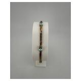 Blue Topaz Gold Filled Bracelet