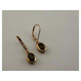 Smoky Topaz Earrings