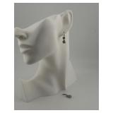 14KT White Gold 1.90ctw Diamond Earrings