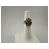 14KT White Gold .77ctw Diamond Ring Set