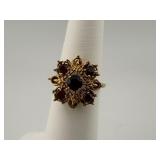 Mozambique Garnet Ring