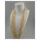 3-Strand Freshwater Pearl Necklace