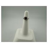 Art Deco Style Filigree Ruby Ring