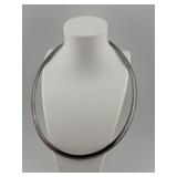 Sterling Silver 6mm Omega Chain Necklace