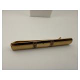 Anson Gold-Tone Tie Bar with Accents