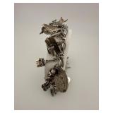 Sterling Silver Multi-Charm Bracelet