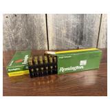 2 Boxes Remington .17 Remington 25 Gr HP Ammo