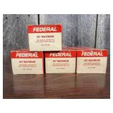 4 Boxes Federal 357 Maximum 180 Gr JHP