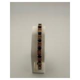 14k YG Sapphire & Diamond Bracelet