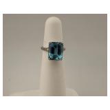 14KT Blue Topaz Ring