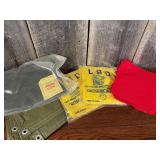 Ground Cloth, PVC Protection Suits, and Felt