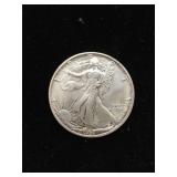 1990 American Silver Eagle 1 oz Bullion Coin