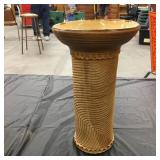 Ann Brink Pottery Textured Pedestal Bowl