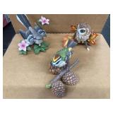 Lenox Porcelain Bird Figurine Lot with Decorative