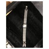 Stainless Steel Ladiesï¿½ Wristwatch with Rectangula